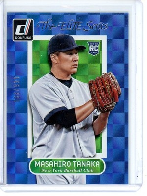 Masahiro Tanaka The Elite Series Series 2 Rookie /999 2014 Donruss #22
