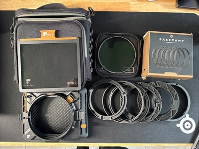 Polar Pro Basecamp Matte Box Camera Kit w/ 2-5 VND + CP Filter + Clamps + Cases
