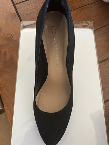 Lauren Conrad, New Black Faux Suede 4” Heels - Size: 8.5- New - Picture 7 of 10