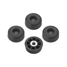 4 LARGE ROUND RUBBER FEET  1.312 W X 1/2 H  TABLES, CHAIRS, DESKS, SOFAS, CASES