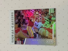 2019 Panini Score Nick Mullens Signal-Callers #SC-3 San Francisco 49ers (Q)