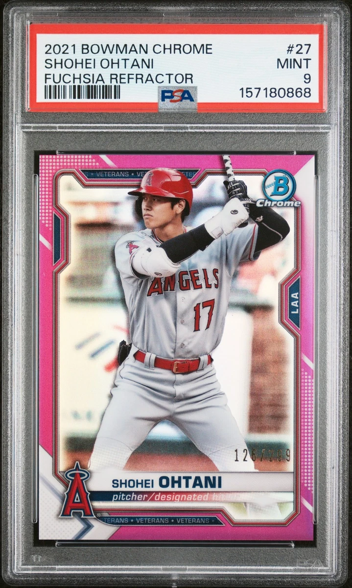 Bowman Chrome Shohei Ohtani 2021 #27 for sale | eBay