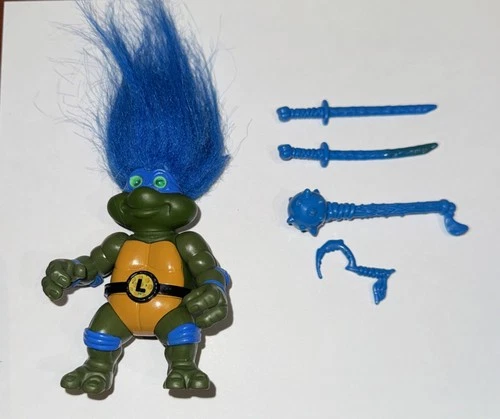 Turtle Troll Leo 100% Complete Teenage Mutant Ninja Turtle 1993 Playmates Figure