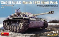 Miniart 35367 1/35 Stug Iii Ausf. G MäRz 1943 Alkett Mit Winterketten