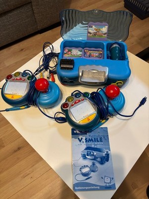 vtech vsmile Lernspielsystem (ohne Lernspielkarte, aber drei weiteren Spiele!)