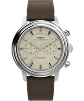 Timex Waterbury Metropolitan Braun Herren Armbanduhr TW2Y23500