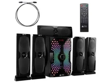 Frisby Audio 125 Watt Home Theater 5.1 Surround Sound Speaker System