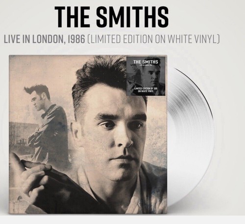 The Smiths Live In London On White Coloured Vinyl LP
