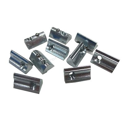 30 Stück Nutensteine M6 Für 30er Aluminiumprofile - Federkugel Gleitmuttern