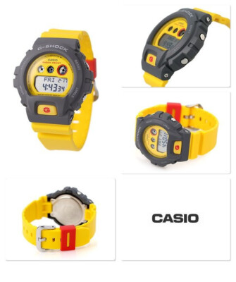 Casio G-Shock 90s-inspired Colorful Sporty Yellow Ladies Watch GMD