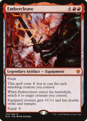 Embercleave 120/269 Non Foil Mythic Throne of Eldraine MTG Near Mint