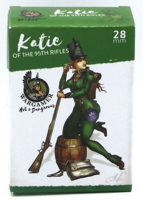 Wargamer HD-28-04 Katie of the 95th Rifles [28mm] (Hot & Dangerous) Female Pinup