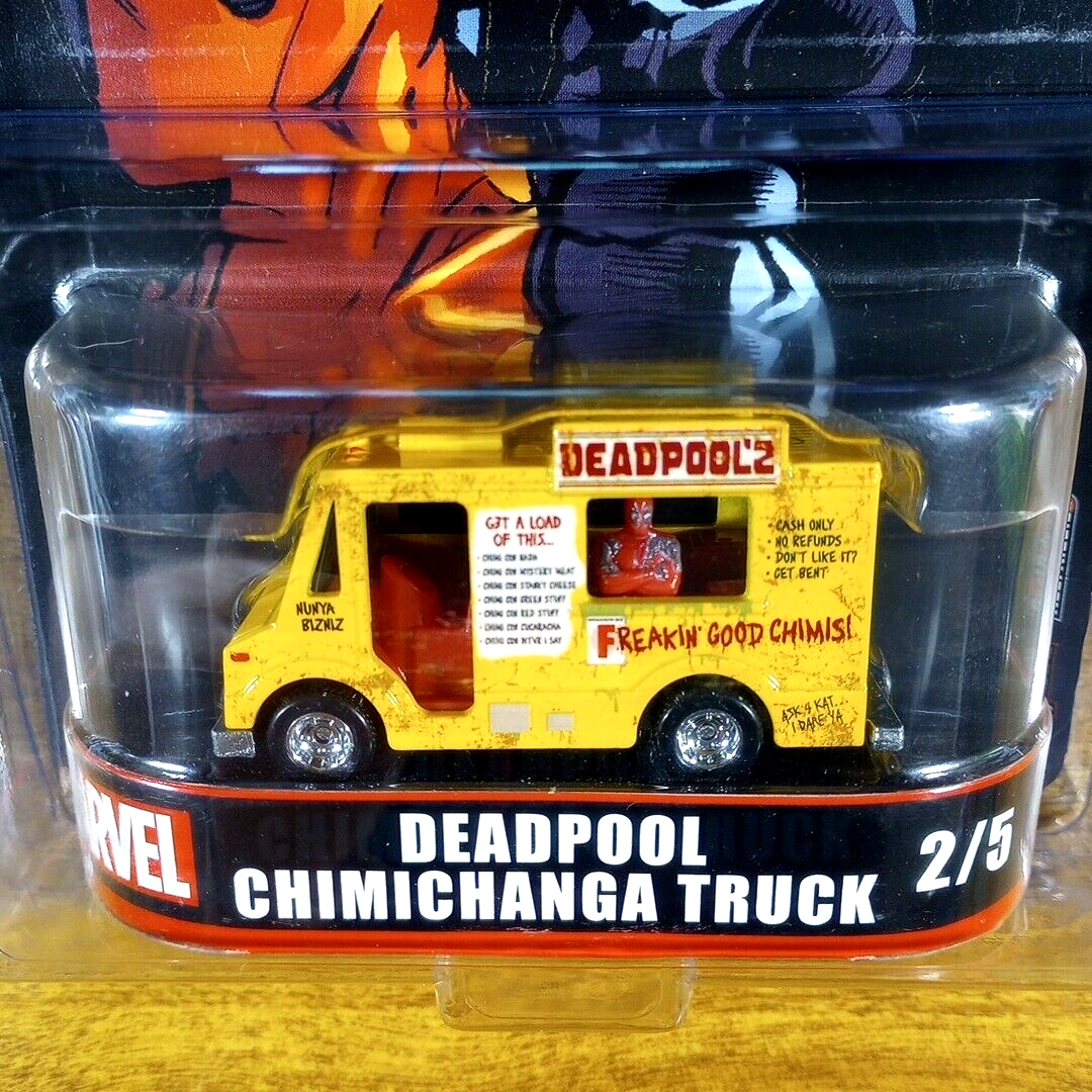 DEADPOOL TACO TRUCK ミニカー　ホットウィール Deadpool Taco Truck Deadpool Diecast Figure Marvel Series 1