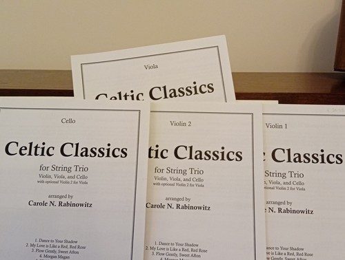 Celtic Classics For String Trio (+opt. Vln. 2 part for Viola) *NEW* Latham Music - Picture 2 of 6