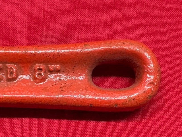 NYE Tool Heavy Duty Offset Pipe Wrench, 8", 1" Capacity, Steel  Vintage! - Image 4 of 4