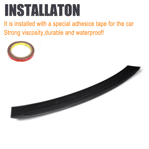 ECHT Carbon Heckspoiler Dachspoiler Lippe für Benz W212 E300 E350 E400 E63 - Bild 9 von 10