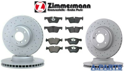 Zimmermann Brake Set Complete 348 345mm Front Rear BMW E70 F15 E71 F16 F86