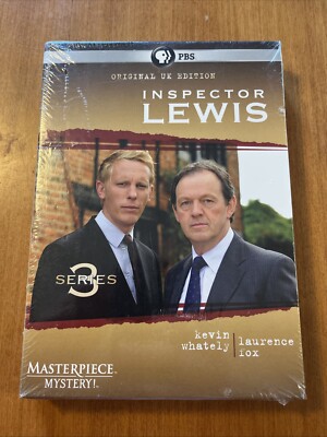 Inspector Lewis: Series 3 (DVD, 2010, 3-Disc Set) NEW, Sealed
