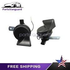 1 Pair 12v Eletric Horn For Toyota Camry Rav4 4runner Highlander Prius Corolla