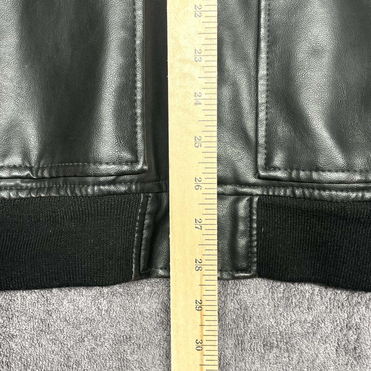Volcom Faux Leather Riders Jacket Black Size XL Double Zipper | eBay