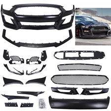 For 2015-2017 Ford Mustang GT 500 Style Front Bumper Kit