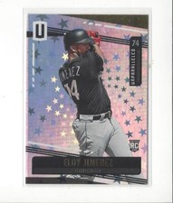 2019 Panini Unparalleled Astral #13 Eloy Jimenez Rookie White Sox