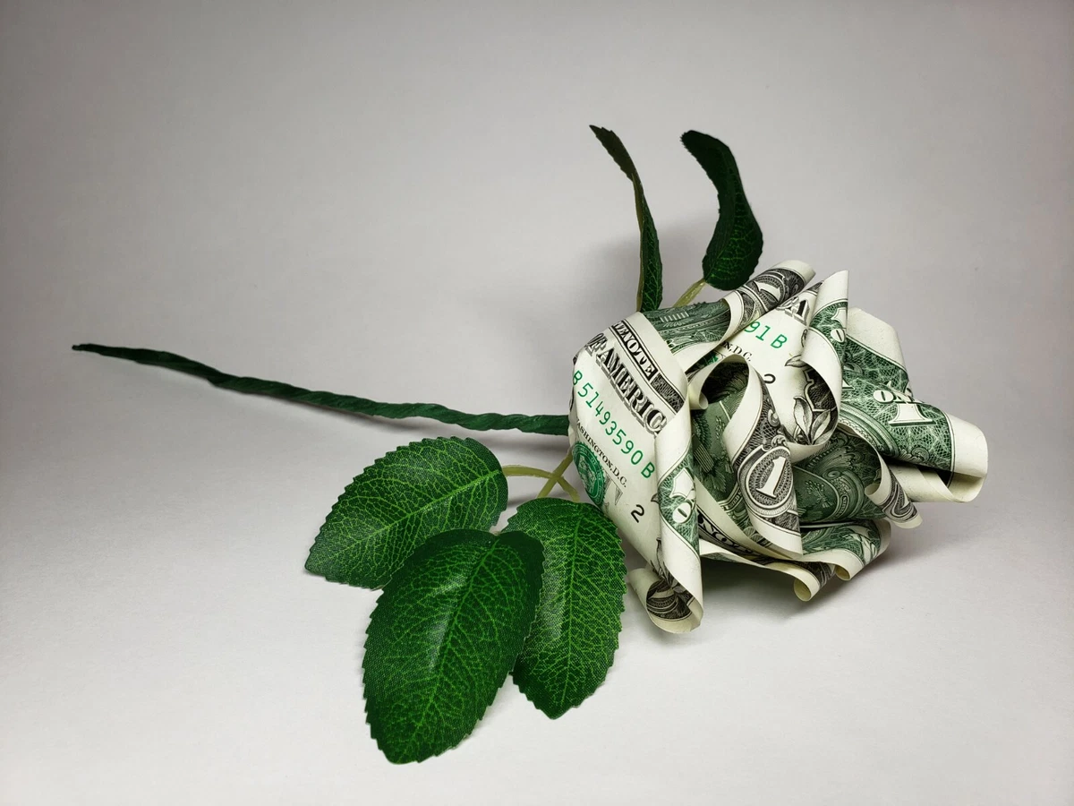 Muony Rous Money Rose Origami