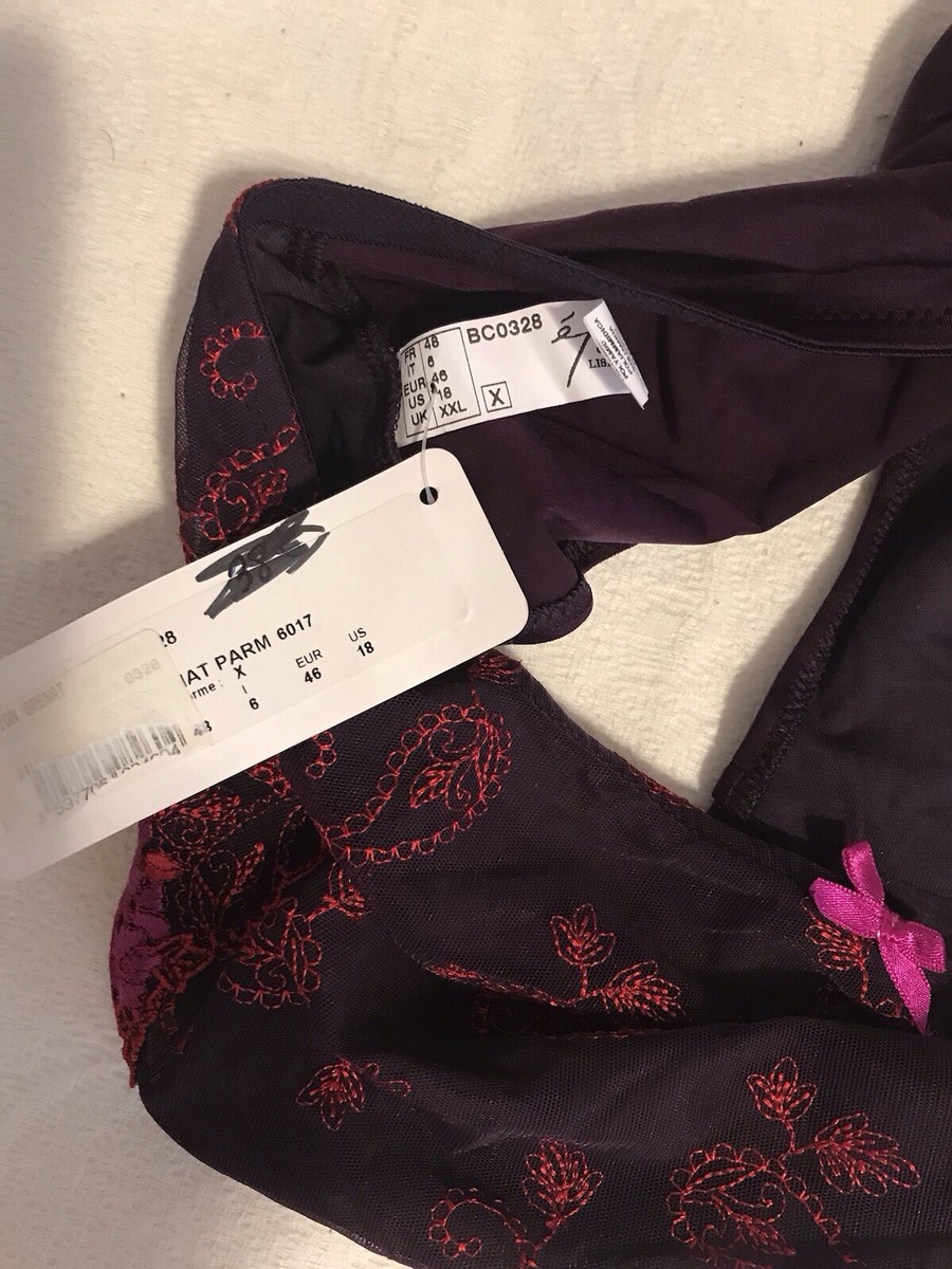 LISE CHARMELリズシャルメル　レトロサイケデリック　ポンチョ　ASA6285 Lise Charmel Panties Purple/Wine New With Tags SzXXL | 18 | eBay