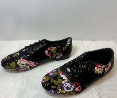 Womens Kalli Flowered Flats Size 6