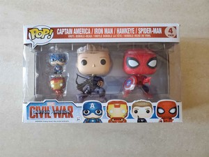 funko civil war 4 pack