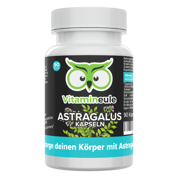 Astragalus Kapseln - 500 Mg - Vegan - Hochdosiert - Vitamineule-image
