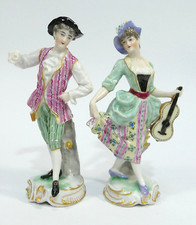 Figurines En Porcelaine Passau Dressel, Kister & Co. Environ 1900
