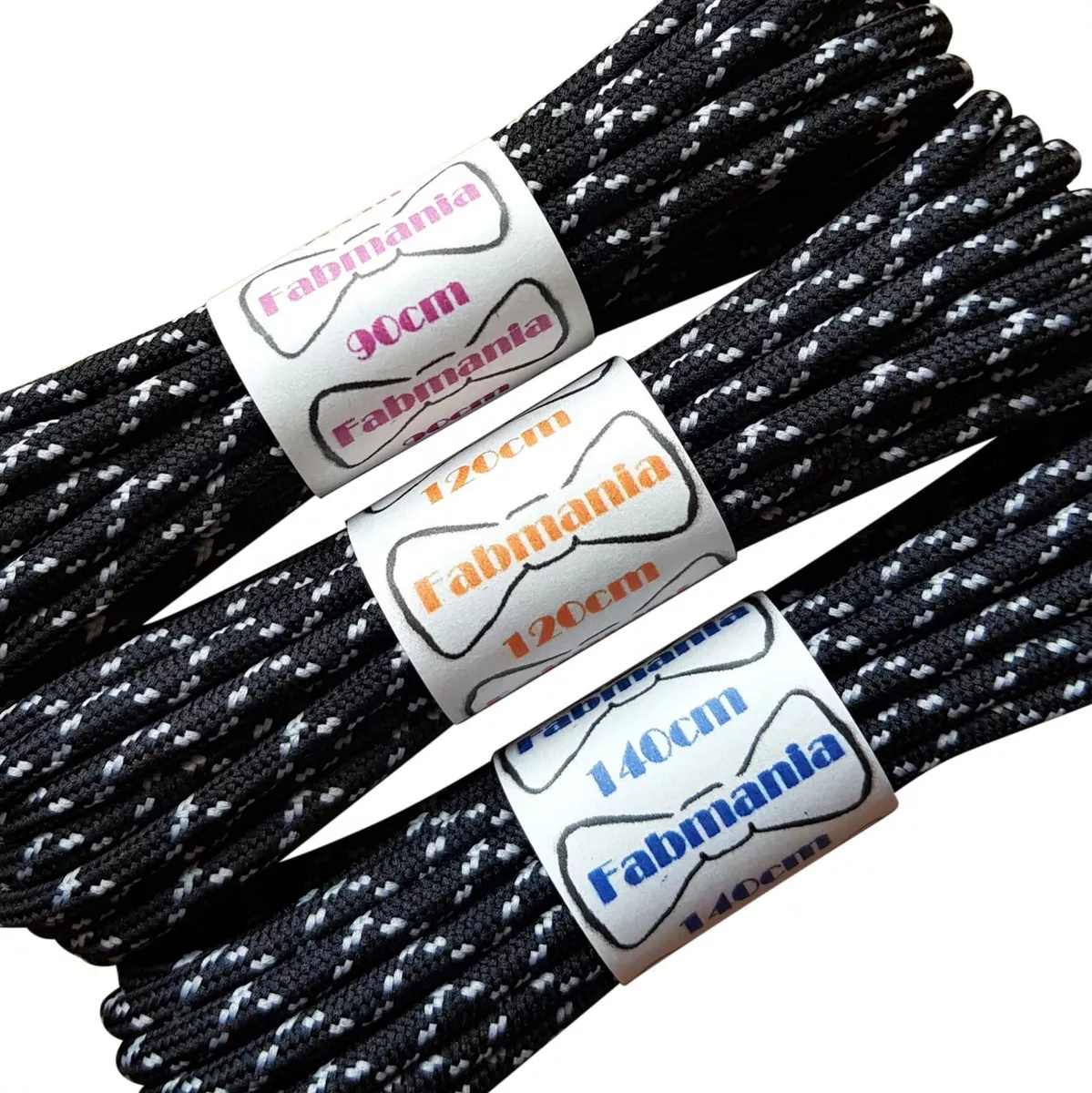 3 mm Round Replacement Shoelaces North Face Hedgehog walking hiking boot shoe