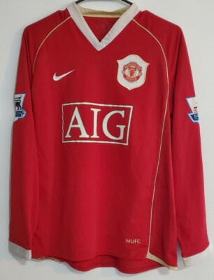 Nike Manchester United Ronaldo 06/07 LS Home Jersey / Shirt