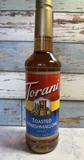 Torani Syrup TOASTED MARSHMALLOW 25.4 Fl. Oz. Iced Coffee Lattes Milkshakes NEW