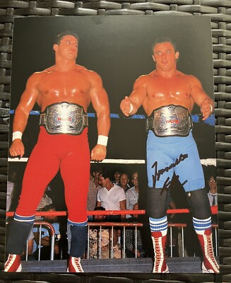 Dynamite Kid Signed 8x10 Photo COA Picture The British Bulldogs
