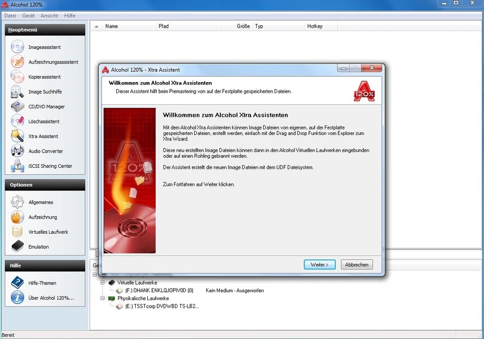Alcohol 120% - Version 14 - Brennt einfach alles - Download Version - Bild 3 von 4