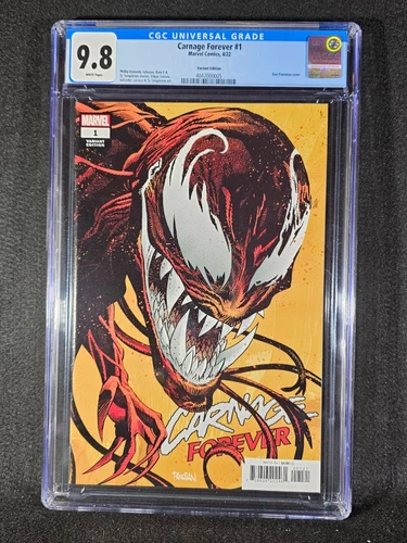 Carnage Forever #1 Marvel Comics 2022 Dan Panosian Variant Cover CGC 9.8 WP