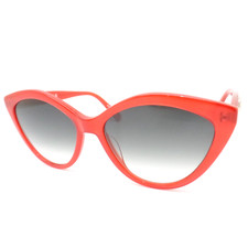 Longchamp LO703S 600 Red Grey 56mm New Authentic Sunglasses