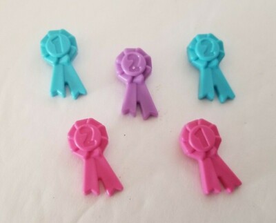 New! Lego Trophy Ribbon Horse Jump Ski Lot of 5 1st 2nd Gold Cup Minifigure Hero