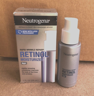 Neutrogena Retinol Face Moisturizer Cream, Rapid Wrinkle Repair, NIGHT