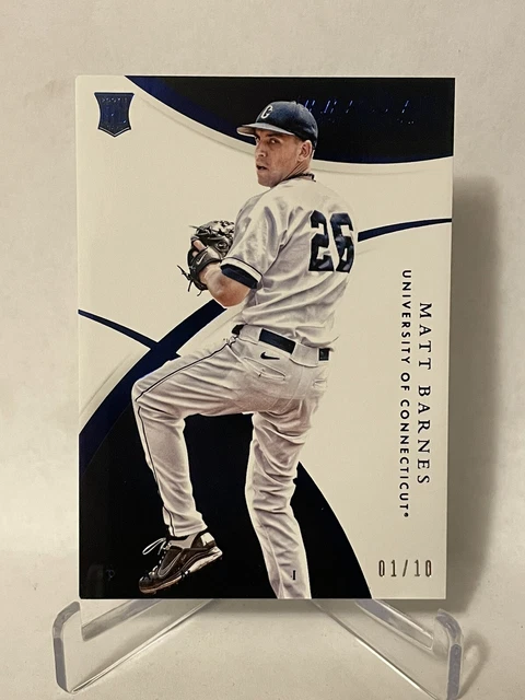 2015 Panini Immaculate Collegiate Rookie Blue 1/10 Matt Barnes #173 Rookie RC