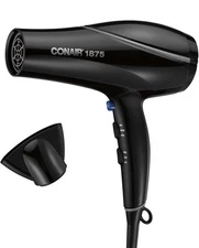 Conair 1875-Watt Shine & Style Hair Dryer, Ergonomic Handle, Sleek, Smooth Look