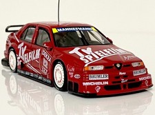 Minichamps 1/43 Alfa Romeo 155 V6 Ti Presentation DTM 1995 Michele Alboreto #12