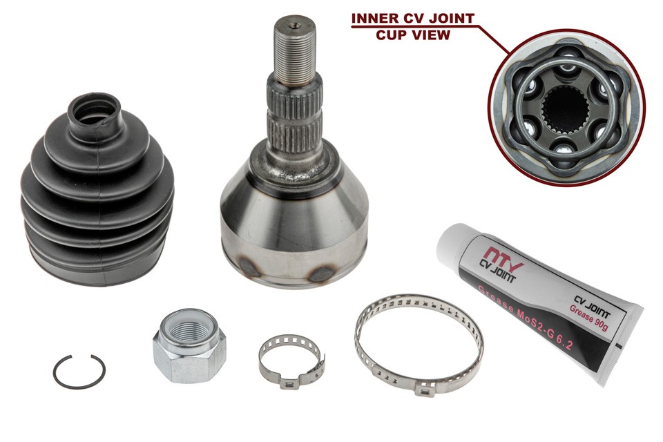 NTY CV Joint Kit Drive Shaft NPZ-PL-028 For Fiat Opel Saab 30x26 - Image 12