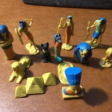 Safari Ltd Ancient Egypt Toob Mini Figures Toys Educational Pyramids Sphinx Tut