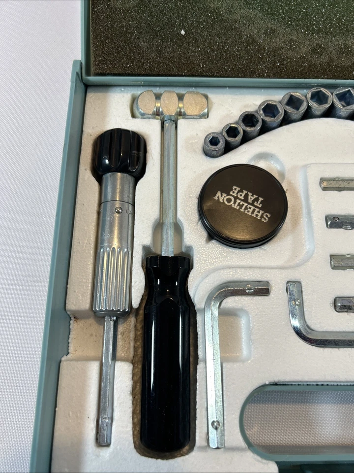 Vintage Shelton Socketool Socket Set Tool Kit With Original Case Made In USA - Image 2 of 4
