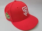 San Francisco Giants 60th Anniversary New Era 59Fifty Fitted 7 1/4 Hat Cap Pink