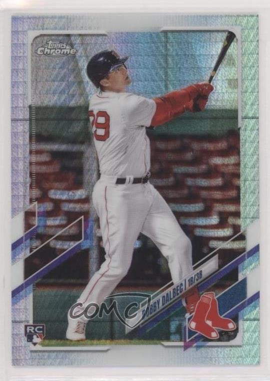 2021 Topps Chrome Prism Refractor Bobby Dalbec #151 0u0o
