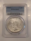 1922-S $1 Peace Dollar PCGS MS62
